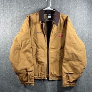 Vintage Dickies Detroit Style 90s Blanket Lined 2xl Duck Canvas Work Jacket Y2K